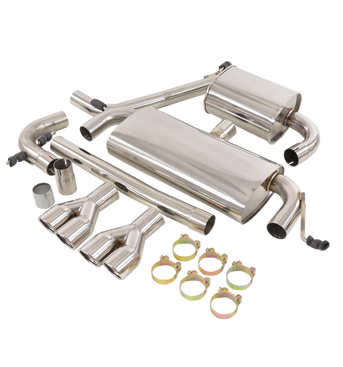 FK Duplex Sports Exhaust Complete System For Audi