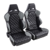 Portseat Set Las Vegas Artificial Leather Black