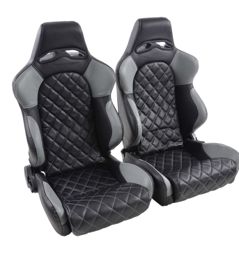 Portseat Set Las Vegas Artificial Leather Black
